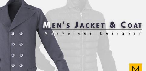 Men's Jacket & Coat In Marvelous Designer