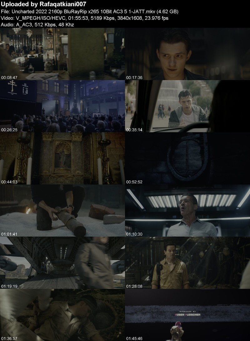 Uncharted 2022 2160p BluRayRip x265 10Bit AC3 5 1-JATT Uncharted 2022 2160p BluRayRip x265 10Bit AC3 5 1-JATT